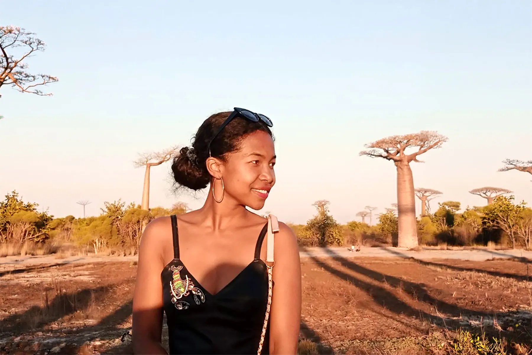 Tiphanie Tsihoarana in Madagascar, where she was born and raised