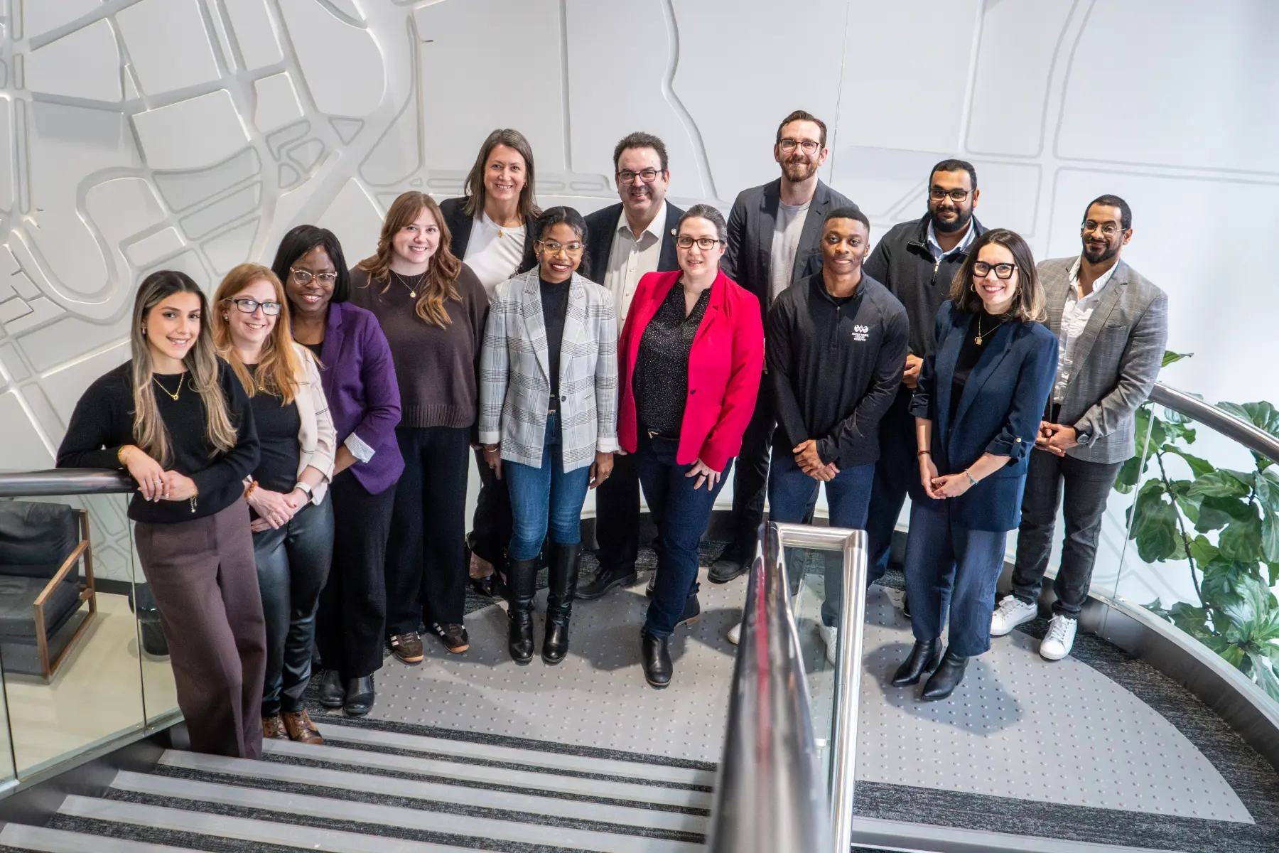 André with the WTC Winnipeg team in April 2026.