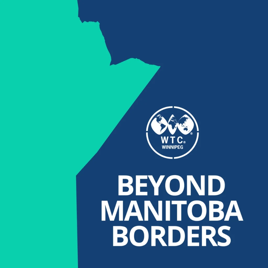 Beyond Manitoba Borders Podcast logo
